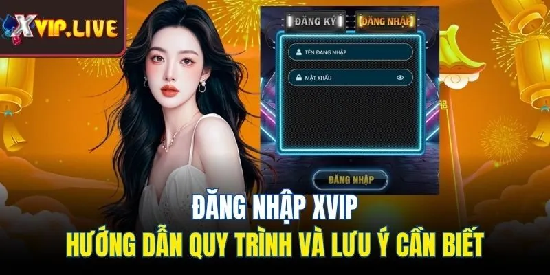 đăng nhập Xvip