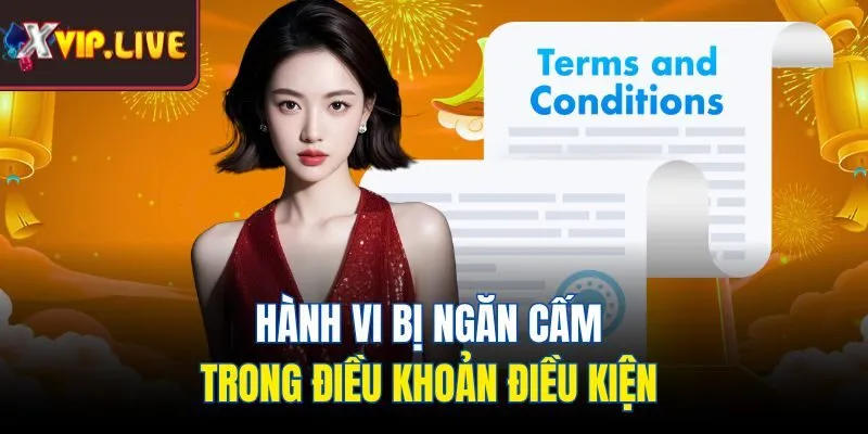 Hành vi bị ngăn cấm trong điều khoản điều kiện 