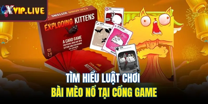 Tìm hiểu luật chơi bài mèo nổ tại cổng game